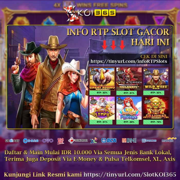 Prediksi game slot gacor hari ini anti rungkad